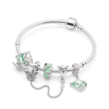 Armband mit Charms Set MINT MOMENTS aus 925 Sterling-Silber – Charmerie – erhältlich in 17 cm, 18 cm, 19 cm und 20 cm