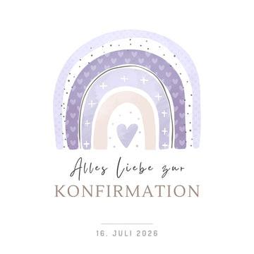 Alles Liebe zur Konfirmation