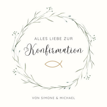 Alles Liebe zur Konfirmation