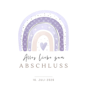 Alles Liebe zum Abschluss