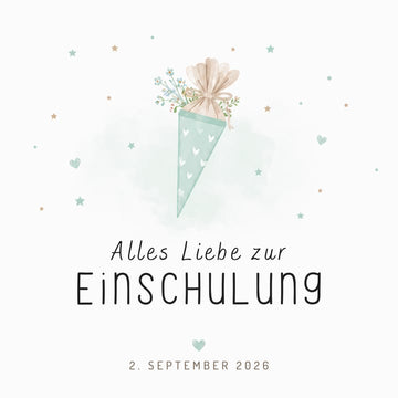Alles Liebe zur Einschulung
