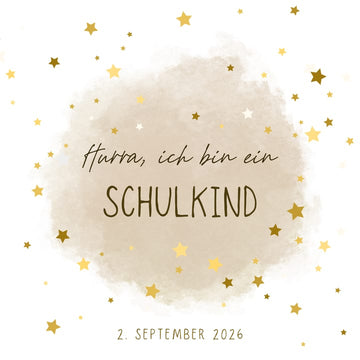 Hurra, ich bin ein Schulkind