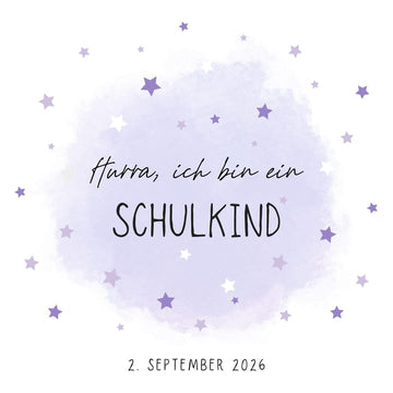 Hurra, ich bin ein Schulkind
