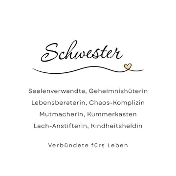 Schwester – Verbündete fürs Leben