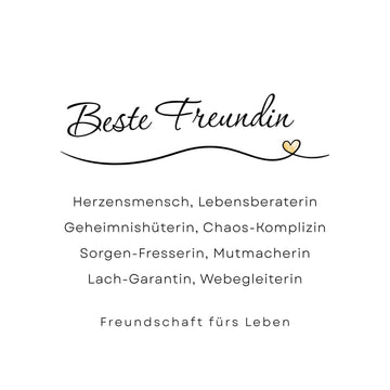 Beste Freundin – Freundschaft fürs Leben