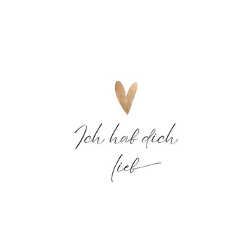 Ich hab dich lieb