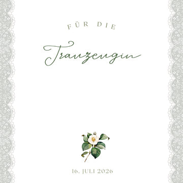Für die Trauzeugin