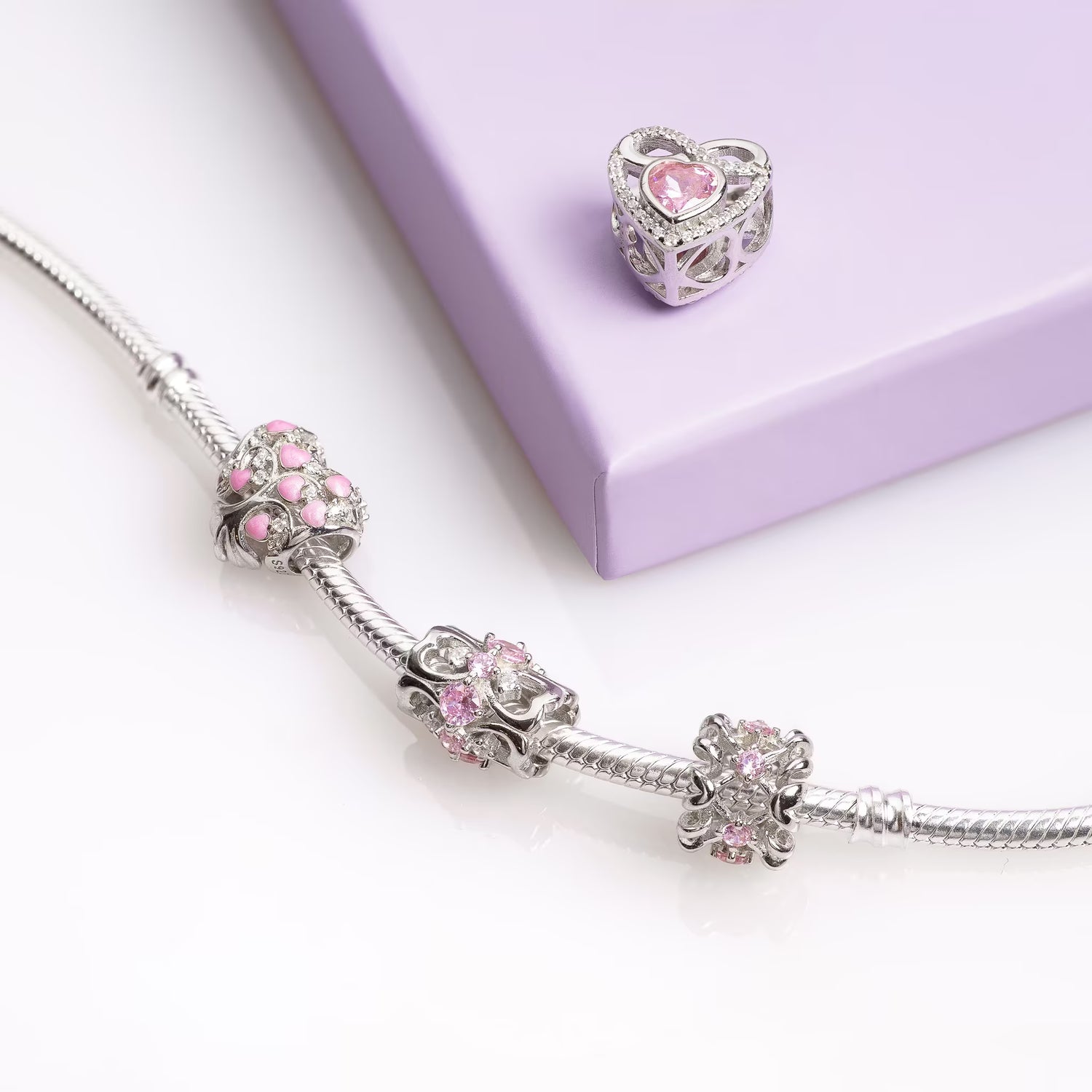 Charms zum Valentinstag aus 925 Sterling Silber – Charmerie